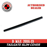 1 PCS TAILGATE RAIL GUARD CAP PROTECTOR REAR COVER FOR Isuzu D max 2016-19